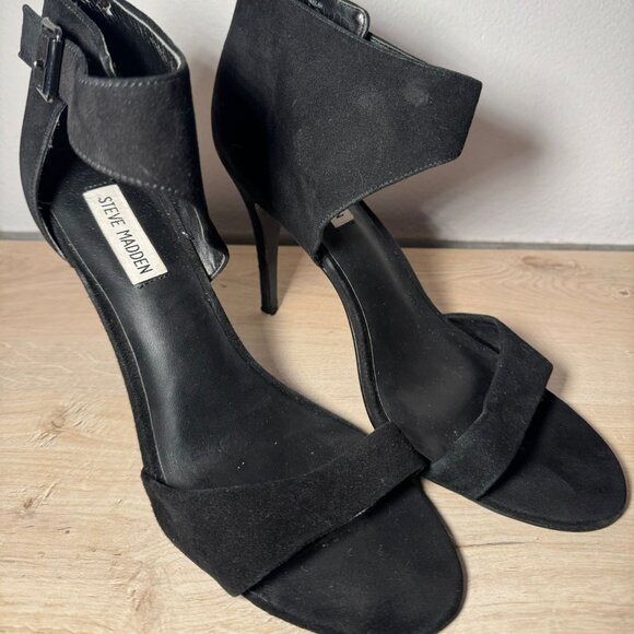 Steve Madden Black Heels 11 - Picture 1 of 7